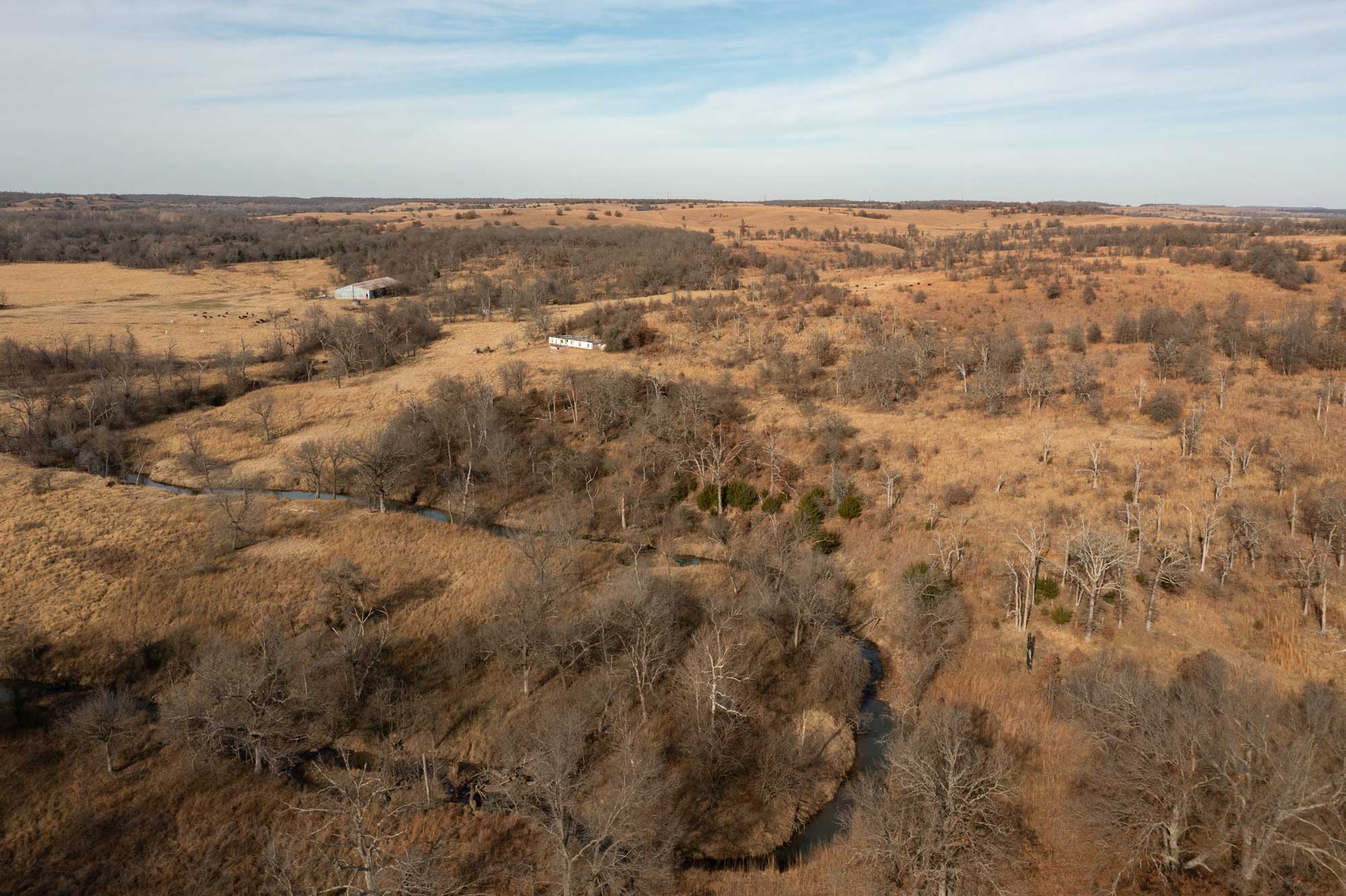 332 Acres of raw land near Sedan Kansas